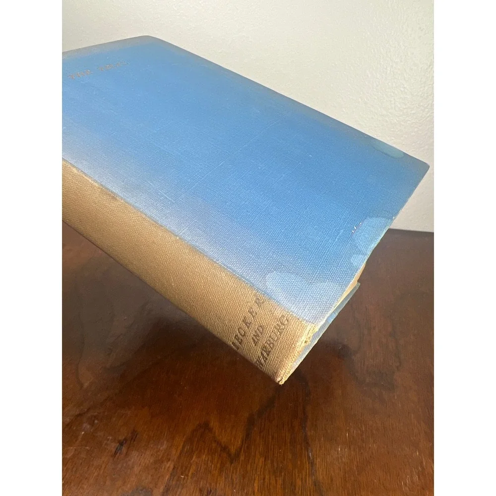 Franz Kafka The Trial Cloth Hardcover Blue 1950 Vintage Classic Literature Book